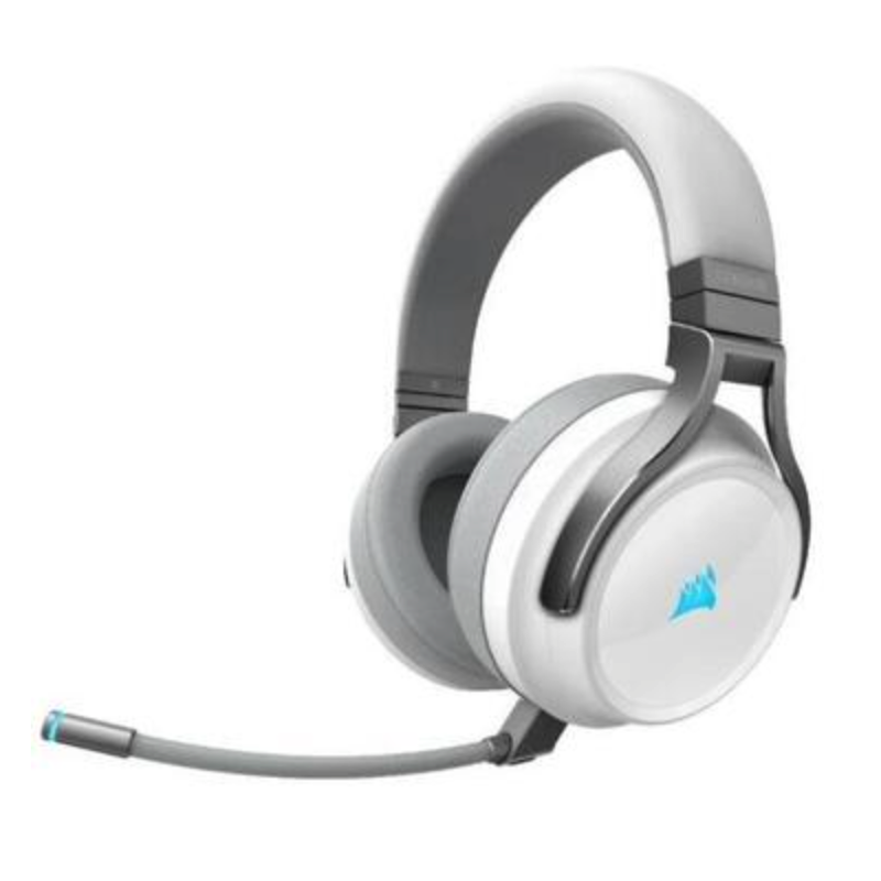 Casti Corsair Gaming Wireless Headset Virtuoso RGB White